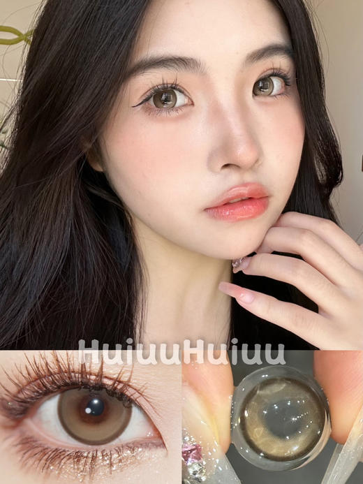 【大直径半年抛】LYMYCON-少女茶棕 -14.5mm【年抛 0-1000度 含有525/575】 商品图0