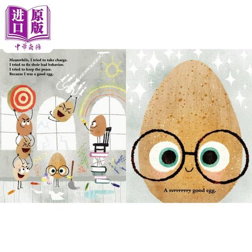 【中商原版】Jory John The Good Egg 食物家族 乖乖蛋 英文原版 进口图书 儿童绘本 故事图画书 坏种子同作者 商品图2