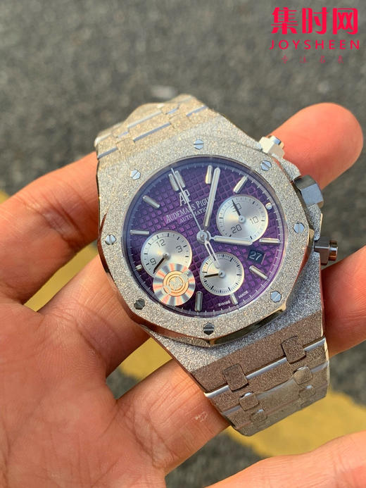 爱彼OMF新款皇家橡树26240系列“霜金”腕表 男士计时码表 商品图2