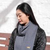 醍醐 100%牦牛绒围巾 桑烟灰 温暖透气 可作披肩围巾男女皆适宜 商品缩略图0