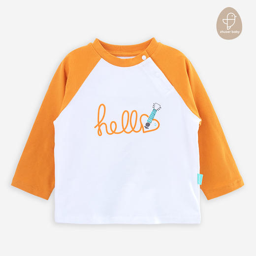 【春夏T恤衫】卓儿女童全棉针织T恤衫打底衫适合1.5岁-6岁 商品图4