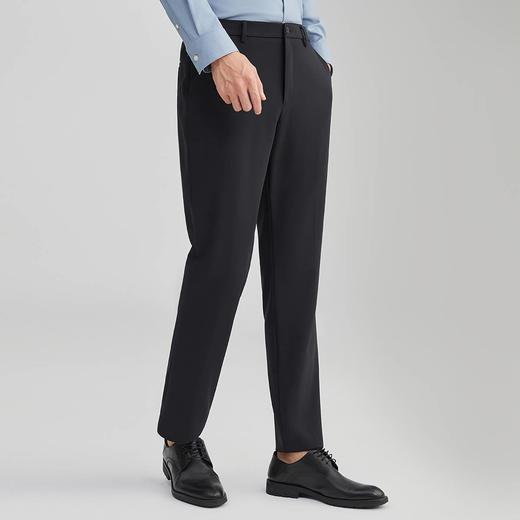 【垂感易打理】圣得西男士商务休闲西裤秋季款弹力上班长裤2412918003A 商品图2
