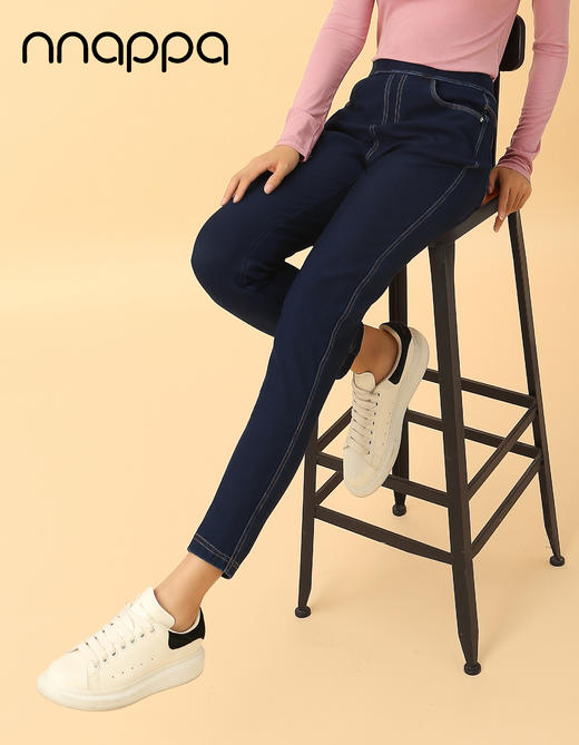 超细滑爽四面弹牛仔铅笔裤PA29262 商品图3