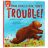 英文原版 有熊的地方就有麻烦！Where There's a Bear, There's Trouble Let's Read Together系列2 全英文版 商品缩略图4