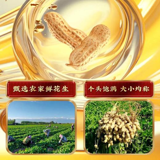佛冈润圆和农家醇香花生油5L/2.5L  传统压榨 滴滴浓香 商品图6