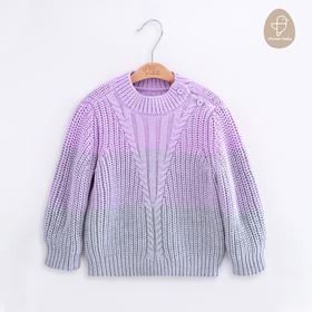【秋冬毛衫】卓儿女童时尚全棉针织毛衫适合1.5岁-6岁