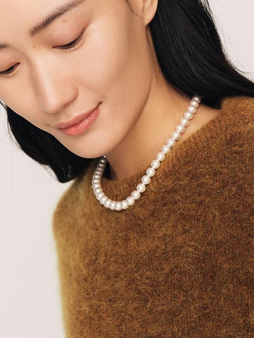 叠戴神器 氛围感珍珠项链MN629522N 商品图2