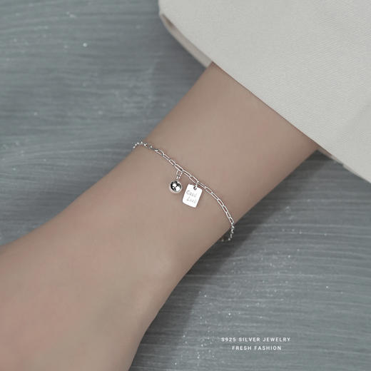 【Luck】S925银幸运手链【YXS-L579】 商品图1