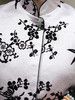 盛唐牡丹| 胭脂雪真丝漳绒对襟马甲 商品缩略图2