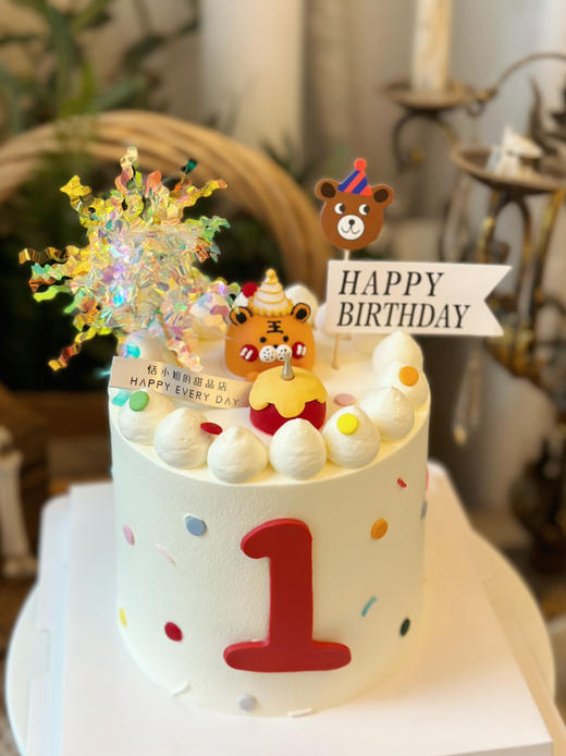 宝贝周岁蛋糕，虎虎生威，请提前48小时以上预定 商品图2