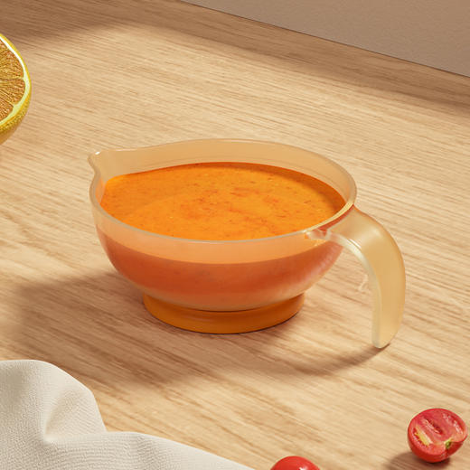 【宝宝辅食碗！让宝宝爱上吃饭】婴儿初生吃米糊粉辅食碗，小勺硅胶套装幼儿喂水宝宝专用，清洗方便 持久耐用 光滑圆润无毛刺-QQ 商品图6