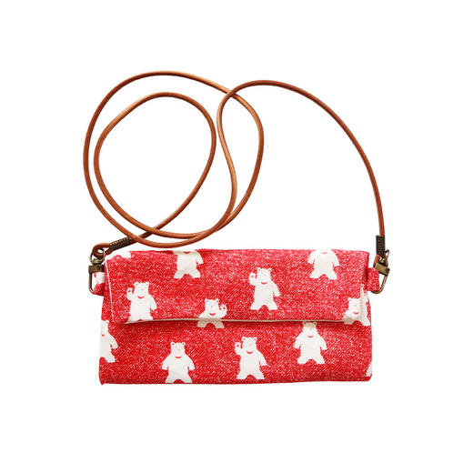 HUJI祤集Comfy斜挎包插画小熊小熊 商品图0