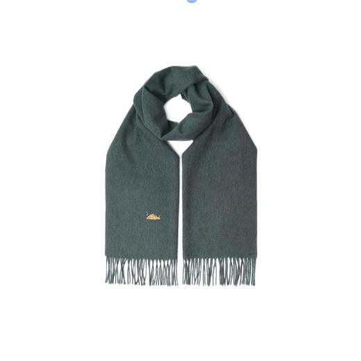 醍醐 100%牦牛绒围巾 桑烟灰 温暖透气 可作披肩围巾男女皆适宜 商品图6