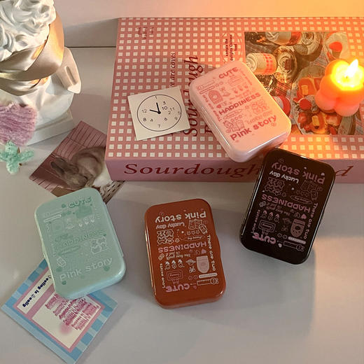 隐形眼镜盒/像鱼as943三付装 商品图0