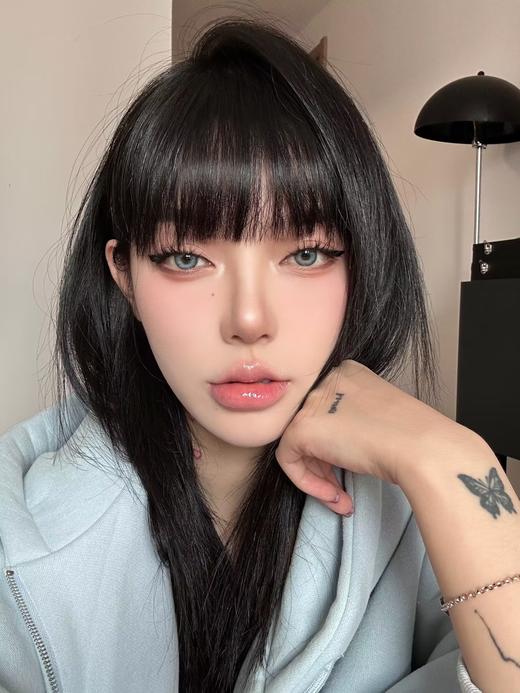 huohuocon日抛美瞳 吉吉青灰 14.2mm 商品图1