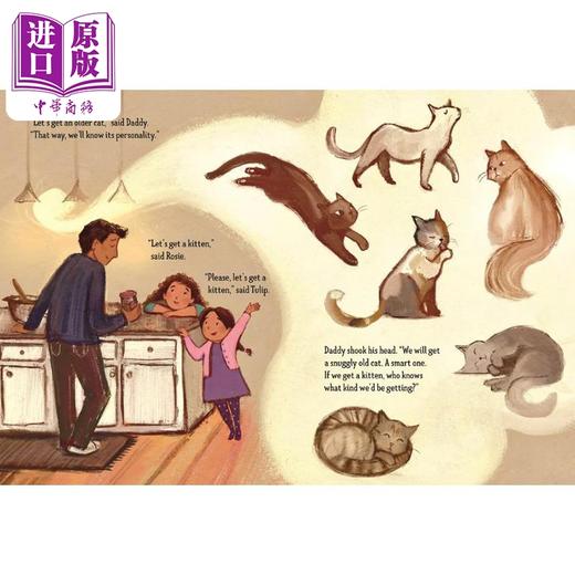 【中商原版】关于小猫的真实故事 Brittany Cicchese The Kitten Story A Mostly True Tale英文原版 动物故事绘本 精装进口 商品图2
