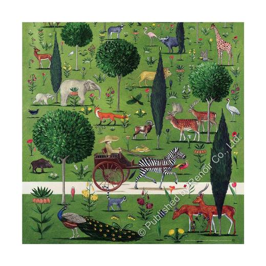 绿色动物庄园/924片 商品图0