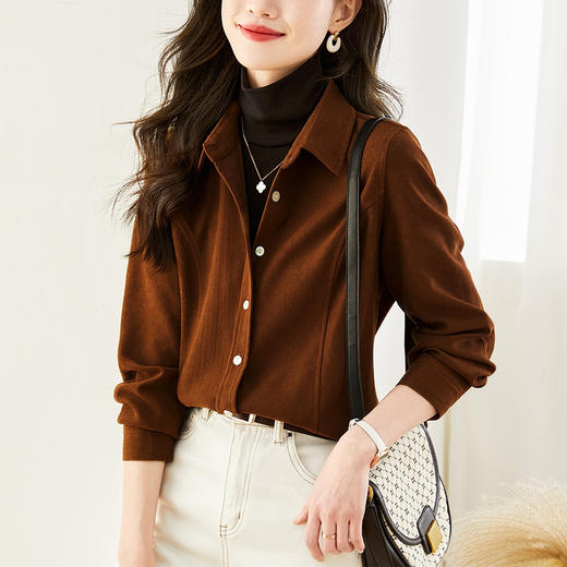 Avann加厚灯芯绒衬衫 商品图1