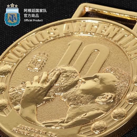 阿根廷国家队官方商品 |球员纪念奖牌梅西金球奖世界杯夺冠 商品图2