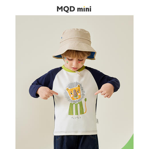 【80-140】【MQDmini】男童春秋款卡通长袖T恤 商品图0