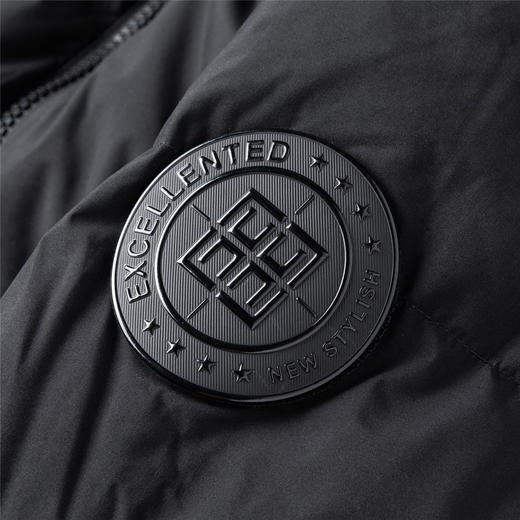 30W2305【白鹅绒】罗蒙秋冬男装羽绒服男士短款休闲连帽款保暖羽绒服外套男 商品图8