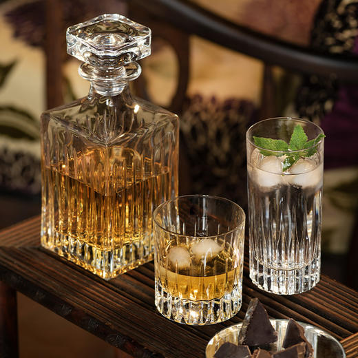 达芬奇DAVINCI意大利进口水晶普拉托威士忌对杯礼盒装 商品图3