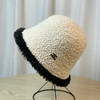 「六款配色！韩版毛线渔夫帽」女冬季新款针织拼色小香风保暖盆帽显脸小水桶帽潮配饰 商品缩略图3