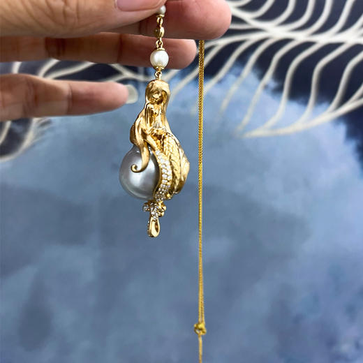 海的女儿珍珠项链（需定制） 商品图0