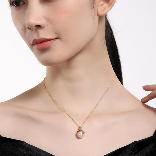 沐银时代 《招财猫》一代珍珠项链 TJ-0012+《吉祥猫》二代珍珠项链 TJ-0212 商品图7