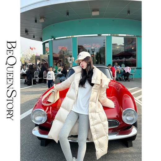 【孤品样衣，不退不换】【环球旅行家】300g+波兰进口白鹅绒长短款保暖羽绒服 商品图4