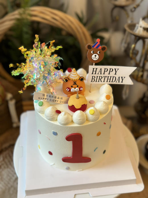 宝贝周岁蛋糕，虎虎生威，请提前48小时以上预定 商品图4
