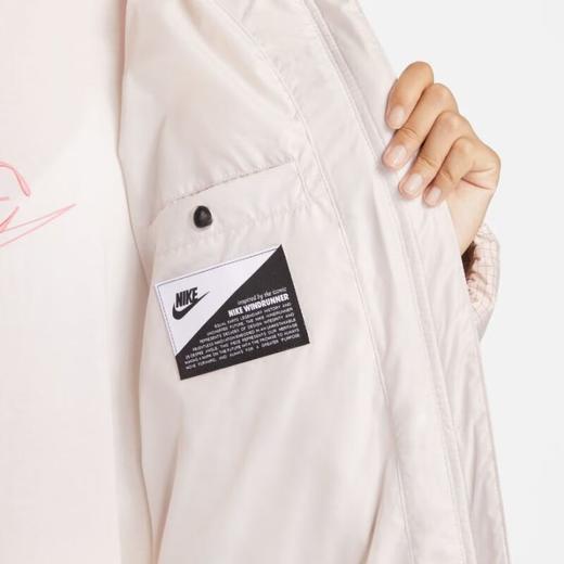 Nike/耐克女子长款过膝羽绒服冬新季款连帽保暖加厚外套FD8213-104 商品图3