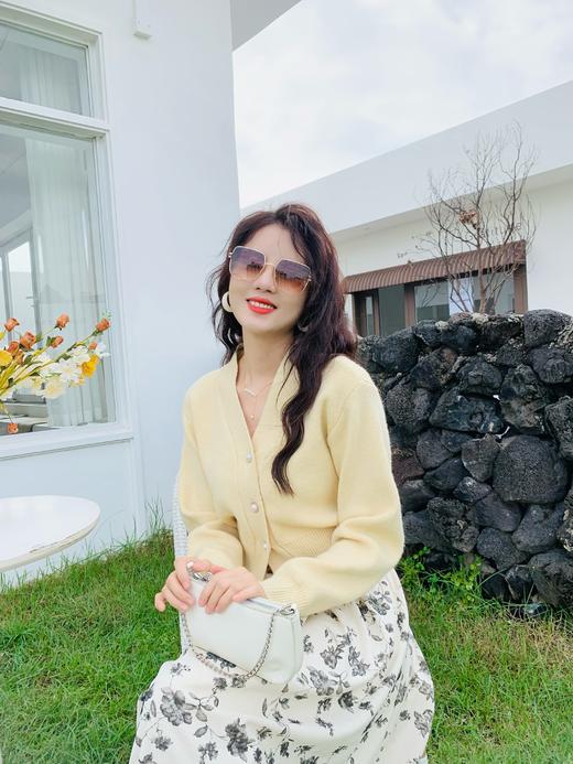 【百图lulu定制】【玫瑰半裙】玫瑰花 灯芯绒 百褶半身裙 商品图8