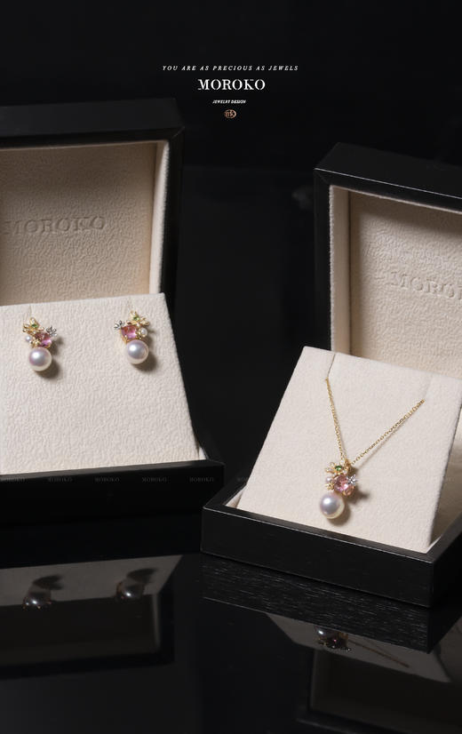 花开无声套系「项链&耳钉」 商品图0