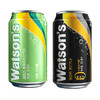 屈臣氏（Watsons）苏打水气泡饮料特调解腻330mL*24罐混合（原味20罐+香草4罐） 商品缩略图4