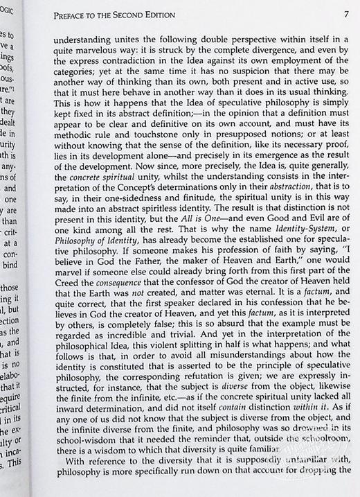 【中商原版】小逻辑 黑格尔 英文原版 G W F HegelThe Encyclopaedia Logic Part I of the Encyclopaedia 商品图6