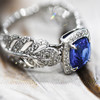 蓝之羽蓝宝石戒（需定制） 商品缩略图0