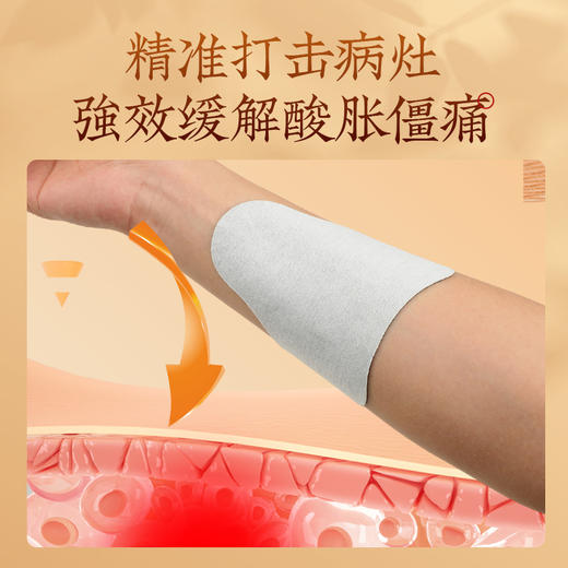 【红杏林】温灸贴 多重草本 透气好撕 贴合部位 快速渗透 持续温热 可用于腰肩颈、膝盖等多关节适用 商品图4