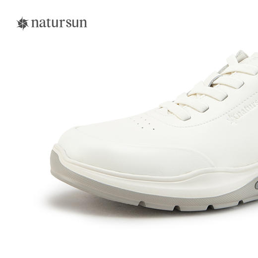 natursun运动鞋女秋季减震厚底增高阿甘鞋休闲轻便德训鞋N24124134 商品图5