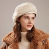 帽仕汇  羊羔绒文艺贝雷帽 商品缩略图1
