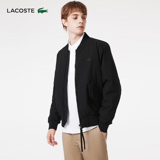Lacoste法国鳄鱼男装新款时尚潮流休闲舒适棉服外套BH5956-98 商品图0