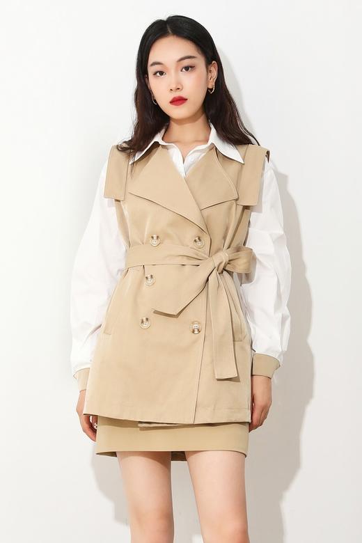 amadella 设计感风衣马甲外套 13497 商品图0