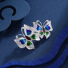 子佩集S990银【庆相逢】胸针吊坠两用【MXXZ001】(不含链)花丝珐琅彩蝴蝶2311 商品缩略图2