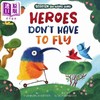 【中商原版】不会飞的英雄 Heroes Dont Have to Fly 英文原版 儿童绘本 动物故事图画书 精装绘本 进口儿童读物 4-8岁童书 商品缩略图0