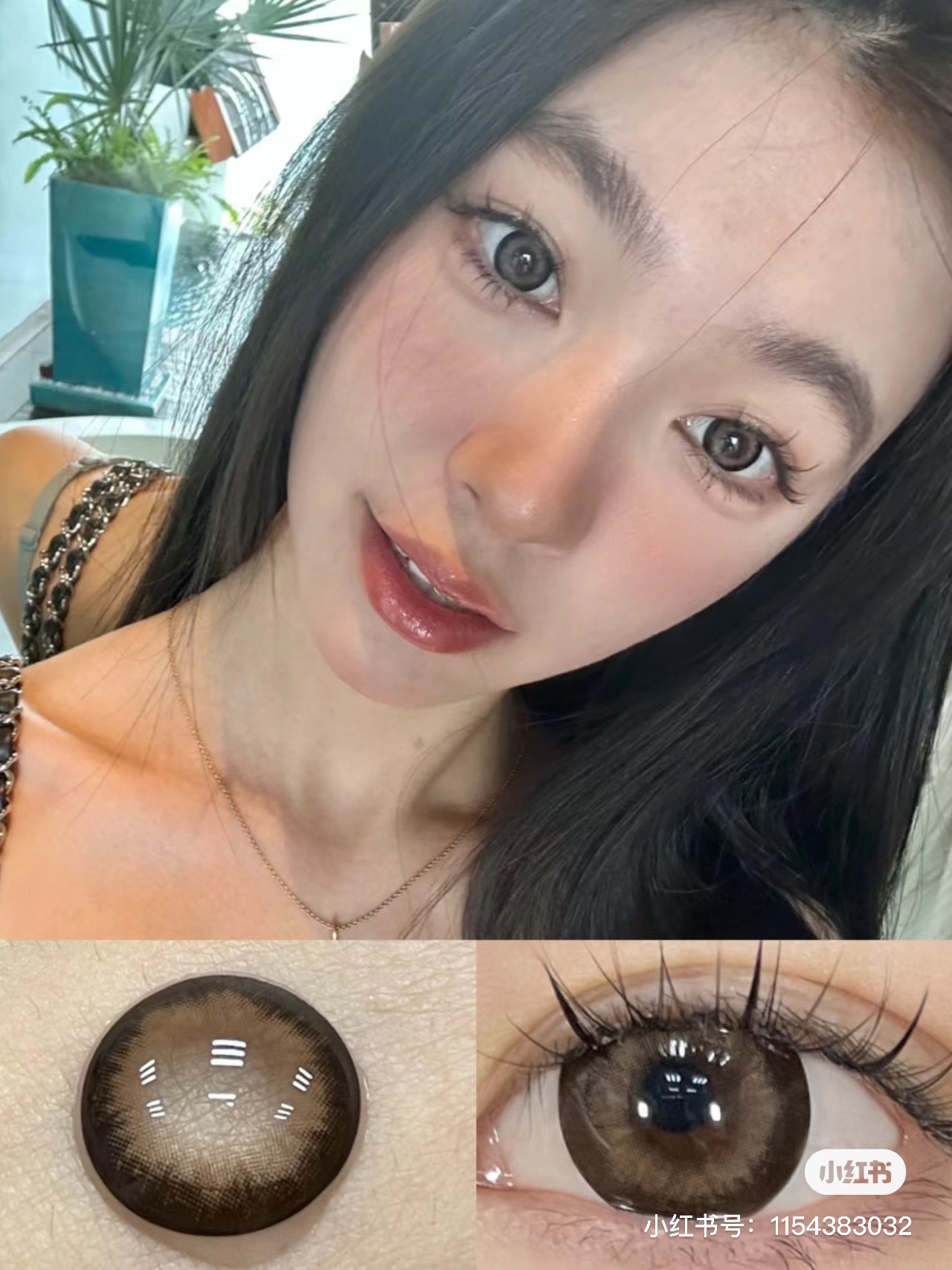 [韩国美瞳] kikicon 易梦玲同款 韩产日抛 10片装 （度数不同记得留言）