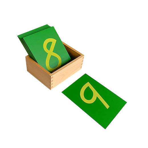 蒙氏玩教具 砂数字板蒙特蒙台梭利认识0-9数学沙子触摸感知专业版 商品图4