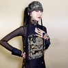 杨丽萍老师同款 | 扶桑织锦绣花半指手套 商品缩略图2
