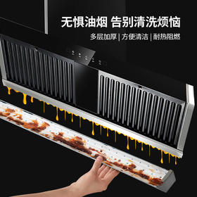 FaSoLa抽油烟机吸油棉一次性油槽专用垫棉（5片）升级版