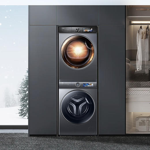 海尔（Haier）洗烘套装 XQG100-BD14386TLU1+HGY100-F386U1 商品图2