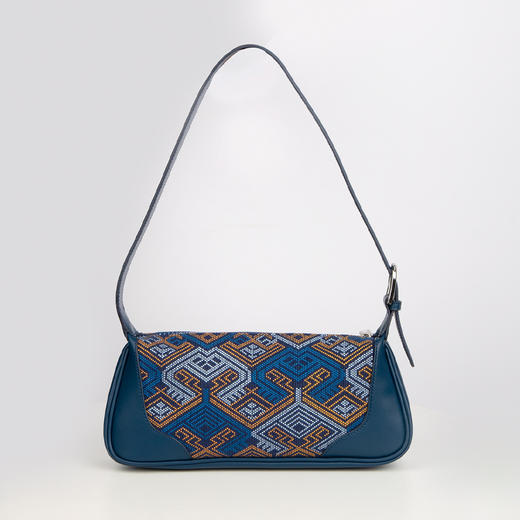 深山集市黎锦腋下包民族风国潮单肩包 商品图0